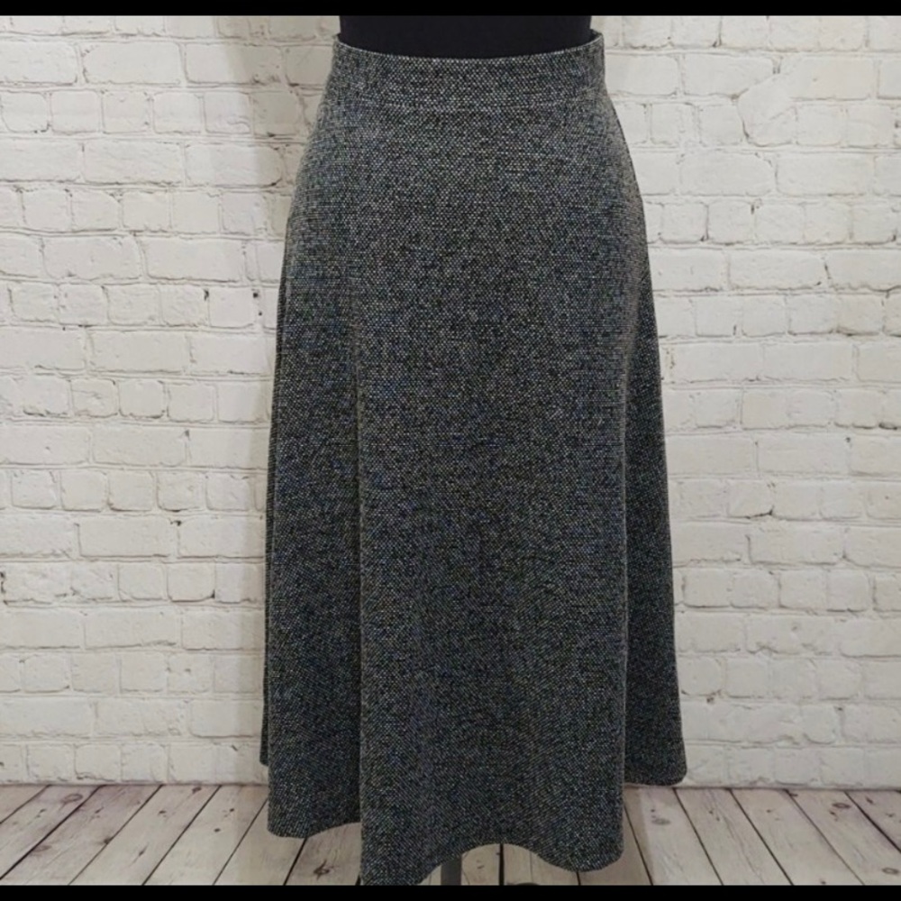 H&M Small Black & White A-Line Skirt